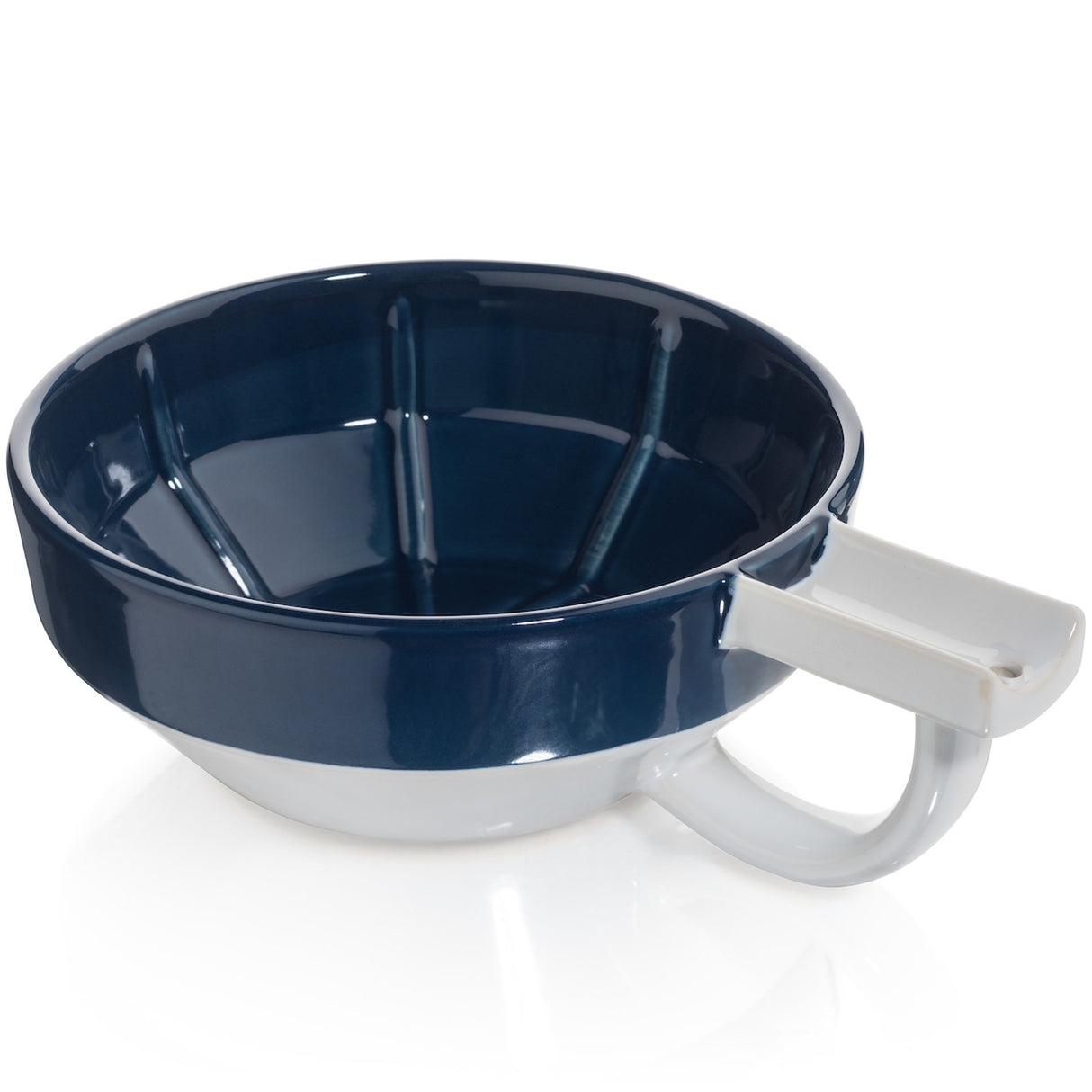 Fine Accoutrements - Lather Bowl - Blue & White