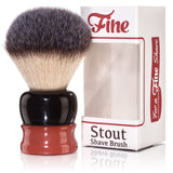 Fine Accoutrements - Orange/Brown - Stout Shaving Brush