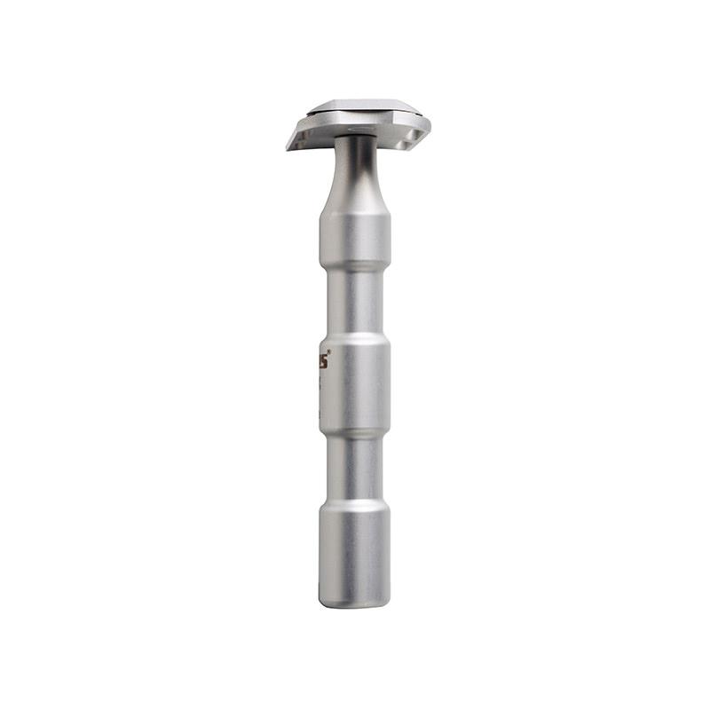 Focus - R52 Tritok Concave Double Edge Safety Razor - Silver
