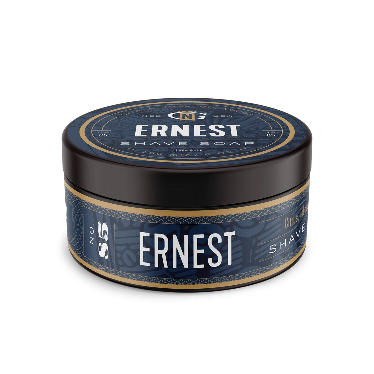 Gentleman's Nod - Ernest - Non-Cooled Summer Edition in New C4 Base - Shave Soap