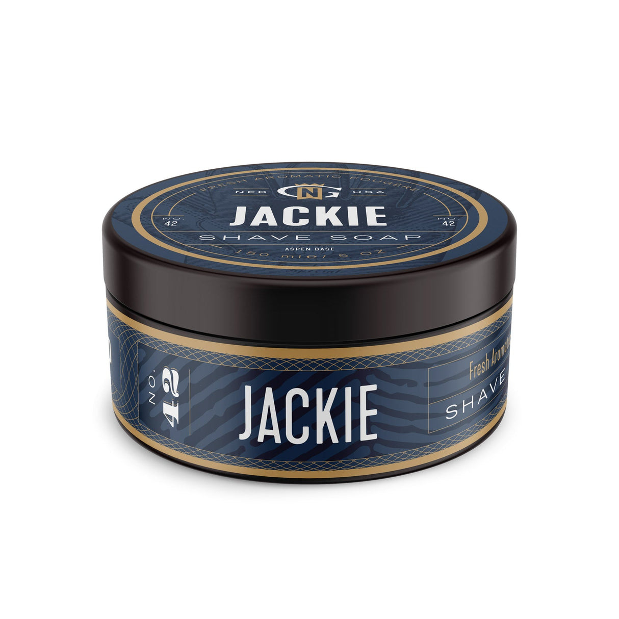 Gentleman's Nod - Jackie - Non-Cooled Summer Edition in New C4 Base - Shave Soap