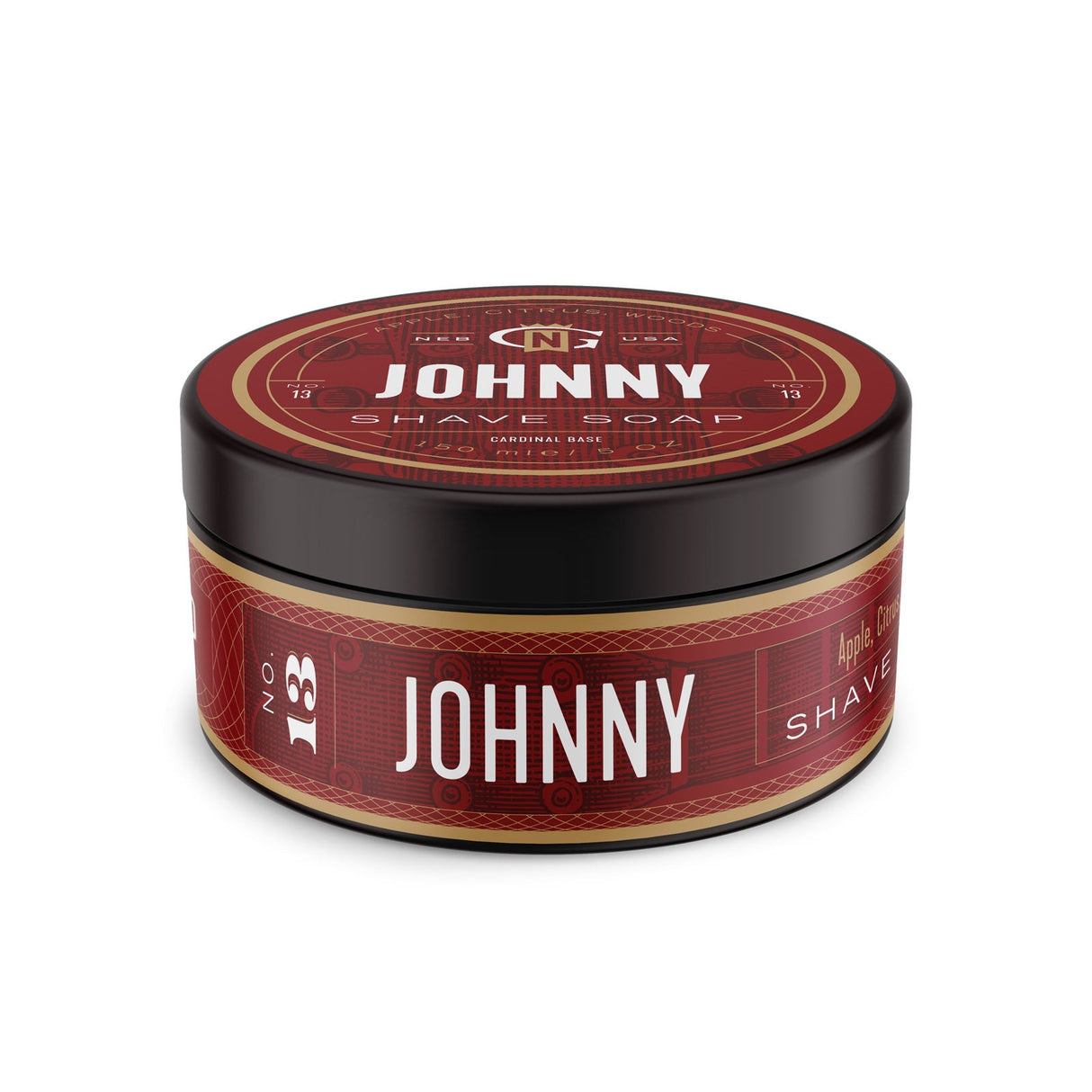 Gentleman's Nod - Johnny - Artisan Shave Soap - New C4 Base