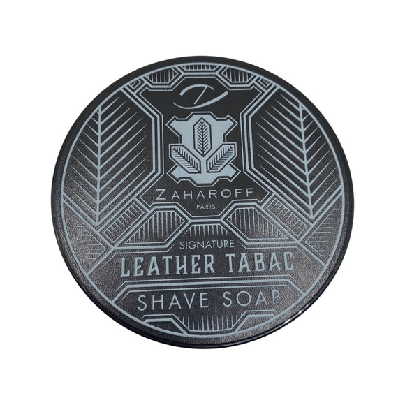 Gentleman's Nod - Zaharoff Signature Leather Tabac - Shave Soap