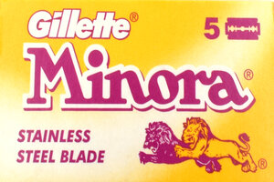 Gillette - Minora - Stainless Steel Double Edge Razor Blades - 5 Pack