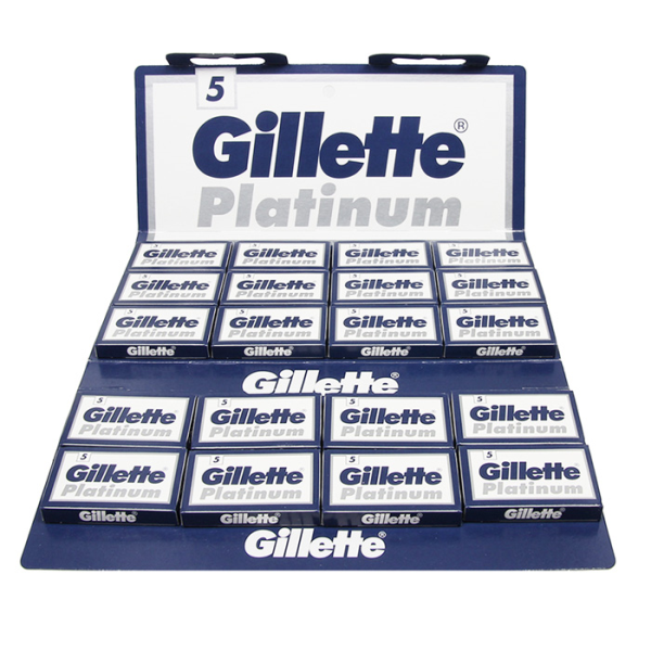 Gillette - Platinum Double-Edge Razor Blades - 100 Pack of Blades