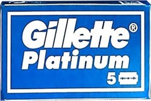 Gillette - Platinum (NEW) Double-Edge Razor Blades - 5 Pack