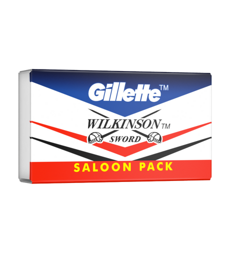 Gillette Wilkinson Sword - Double-Edge Razor Blades - Saloon Pack 11 Blades