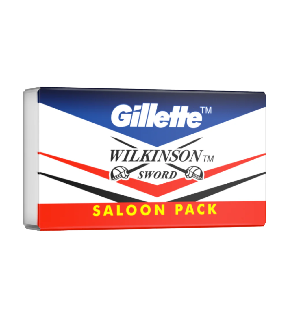Gillette Wilkinson Sword - Double-Edge Razor Blades - Saloon Pack 11 Blades