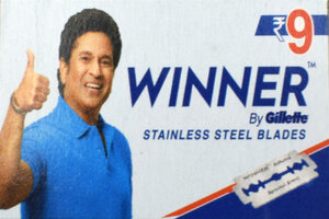 Gillette - Winner Stainless Steel - Double Edge Razor Blades - Pack of 5 Blades
