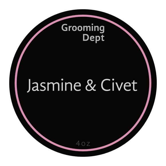 Grooming Dept. - Jasmine & Civet - Kairos Tallow Shaving Soap