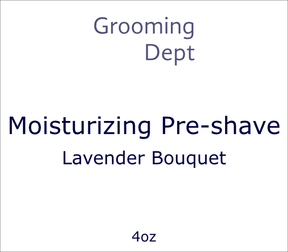 Grooming Dept. - Moisturizing Pre-shave - Lavender Bouquet