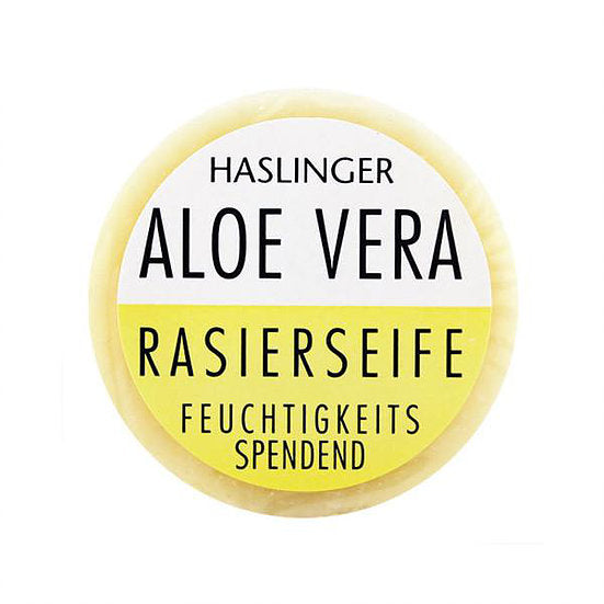 Haslinger Aloe Vera Shave Soap 60g