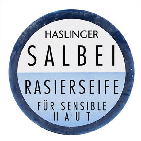 Haslinger Sage Shave Soap 60g