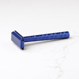 Henson Shaving AL13 Steel Blue Aluminum Double Edge Safety Razor
