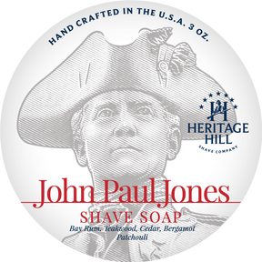 Heritage Hill Shave Company - John Paul Jones - Shave Soap - - 3oz