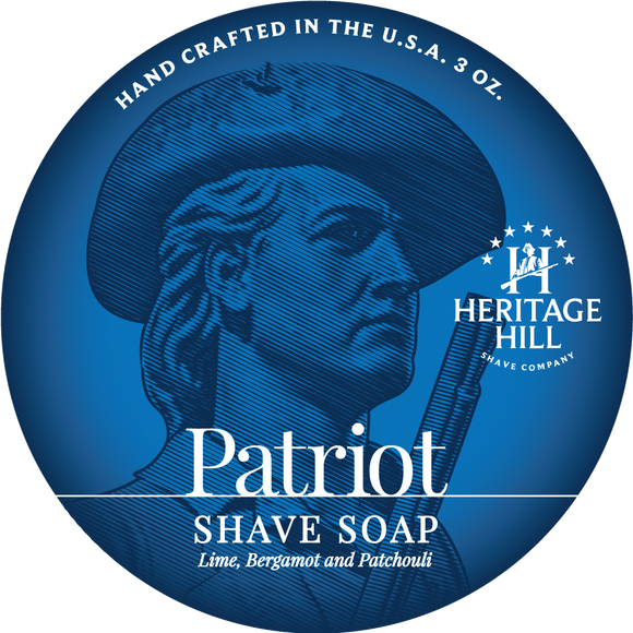 Heritage Hill Shave Company - The Patriot - Shave Soap - 3oz