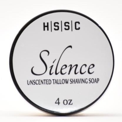 Highland Springs Soap Company. - Unscented Shaving Soap - Silence