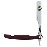 Irving Barber Co. - Chrome / Brandy Shavette Razor