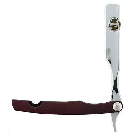 Irving Barber Co. - Chrome / Brandy Shavette Razor