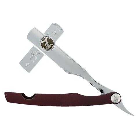 Irving Barber Co. - Chrome / Brandy Shavette Razor