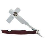 Irving Barber Co. - Chrome / Brandy Shavette Razor