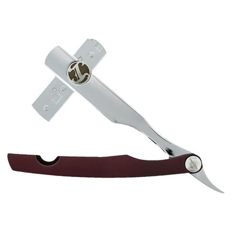 Irving Barber Co. - Chrome / Brandy Shavette Razor