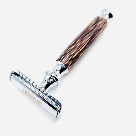 Jungle Culture - Dark Bamboo Thick Handle - Safety Razor