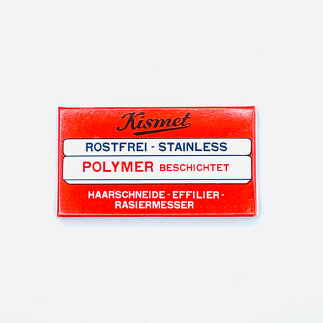 Kismet - Stainless Steel Single Edge Hair Shaper Razor Blades - 6 Blades per Pack