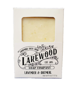 Lakewood Soap Company - Lavender & Oatmeal - Artisan Bar Soap 4oz