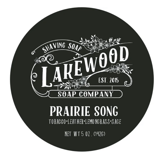 Lakewood Soap Company - Prairie Song - Artisan Shave Soap 5oz