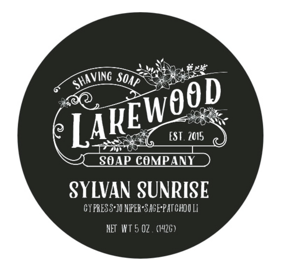 Lakewood Soap Company - Sylvan Sunrise - Artisan Shave Soap 5oz