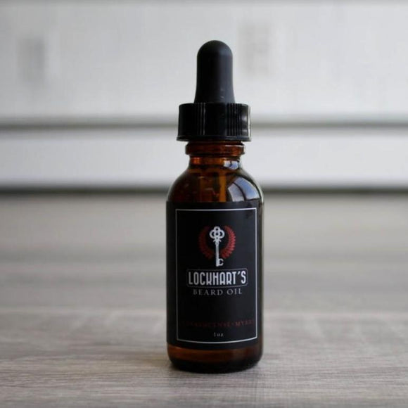 Lockhart's Frankincense+Myrrh Beard Oil