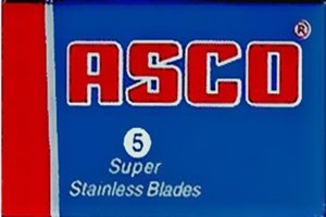 Lord - Asco Blue Double Edge Razor Blades – Super Stainless - Pack of 5 Blades