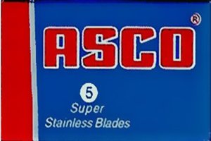 Lord - Asco Blue Double Edge Razor Blades – Super Stainless - Pack of 5 Blades