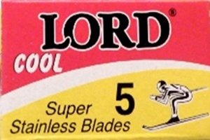 Lord - Cool Stainless Double Edge Razor Blades - Pack of 5 Blades