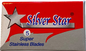 Lord - Silver Star Stainless Double Edge Razor Blades - Pack of 5 Blades
