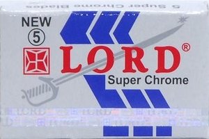 Lord - Super Chrome White Double Edge Razor Blades - Pack of 5 Blades
