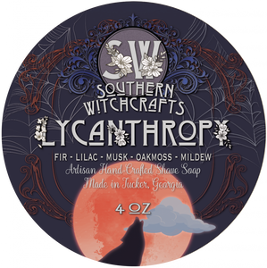 Southern Witchcrafts - Lycanthropy - Vegan Shave Soap