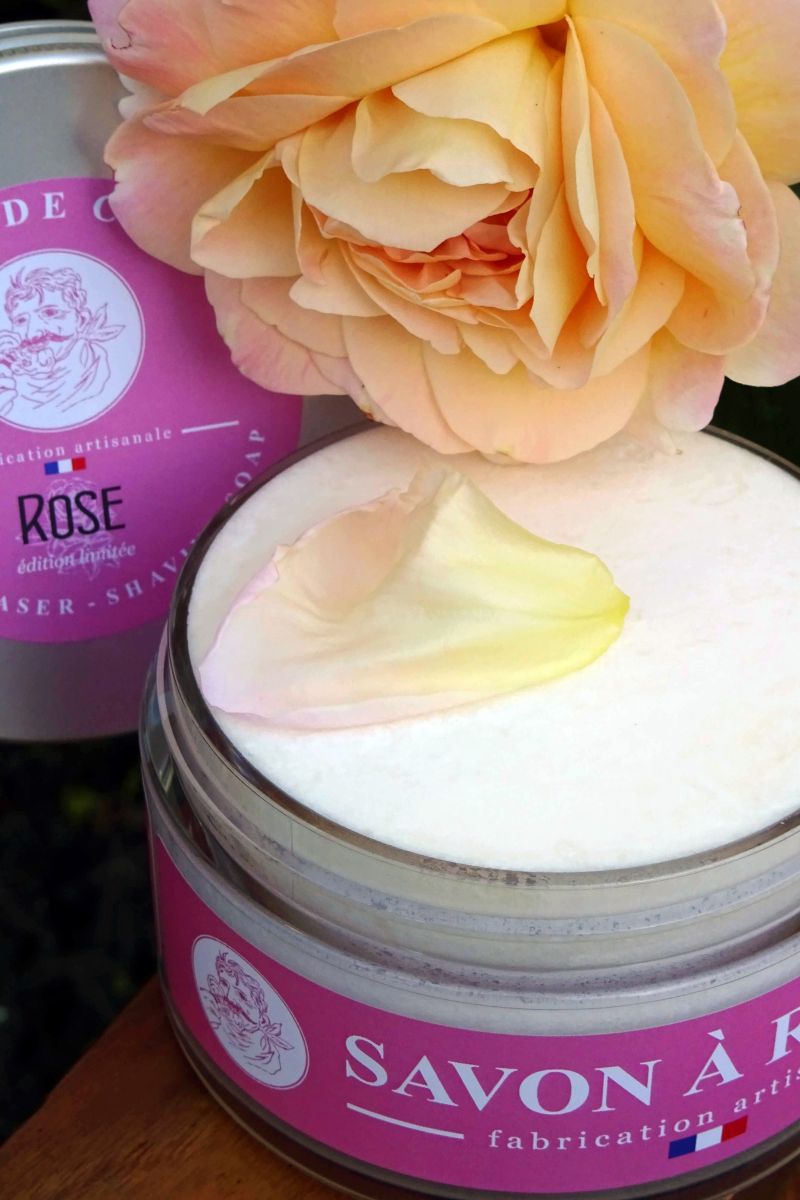 Martin de Candre Rose Shaving Soap 200g  - Artisan Soap & 100% Vegan    Description LIMITED EDITION Martin de Candre Rose Shaving Soap Of all the Rose scented products around this is truest to what a Rose scent should smell like, it’s pungent, sensual and pleasing. A scent for all seasons and occasions that men and women of all ages will appreciate. Martin de Candre Shaving Soaps are made in rural France by artisan soap makers that take an obvious pride in the work they do.