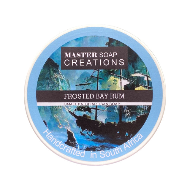 Master Soap Creations - Frosted Bay Rum - Shaving Soap