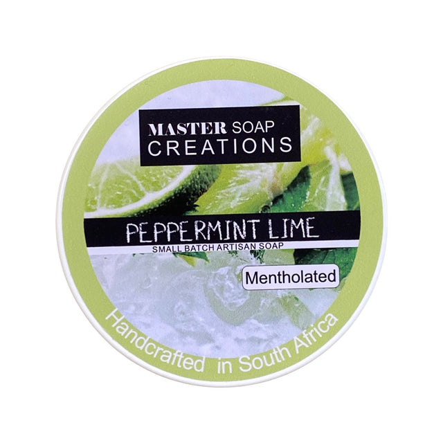 Master Soap Creations - Peppermint Lime - Shaving Soap