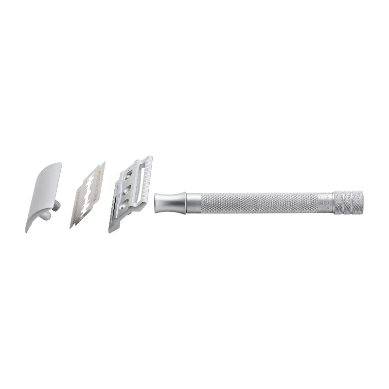 Merkur - 22c Long Handled Matte Chrome Safety Razor