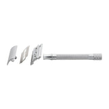 Merkur - 22c Long Handled Matte Chrome Safety Razor