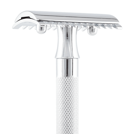 Merkur - 25C Extra Long Handle - Open Comb Double Edge Safety Razor