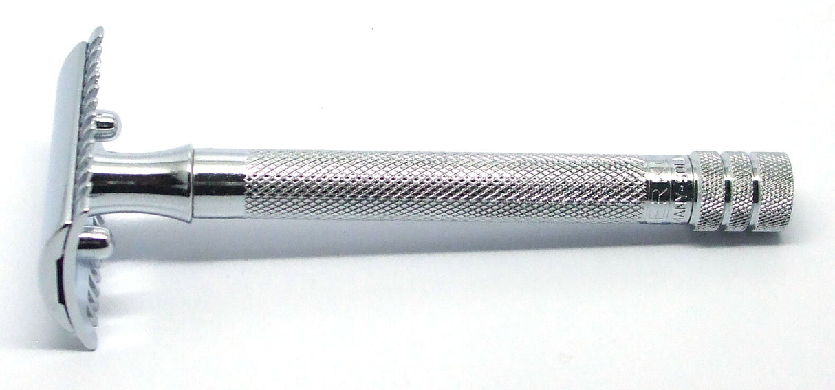 Merkur - 25C Extra Long Handle - Open Comb Double Edge Safety Razor