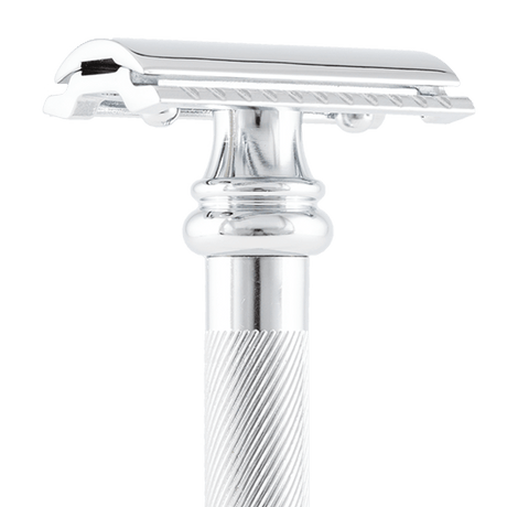 Merkur - 38C HD Classic Barber Pole Long Handle - Double Edge Safety Razor
