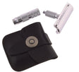 Merkur 210 Double Edge (DE) Travel Safety Razor w/ Closed Comb Head