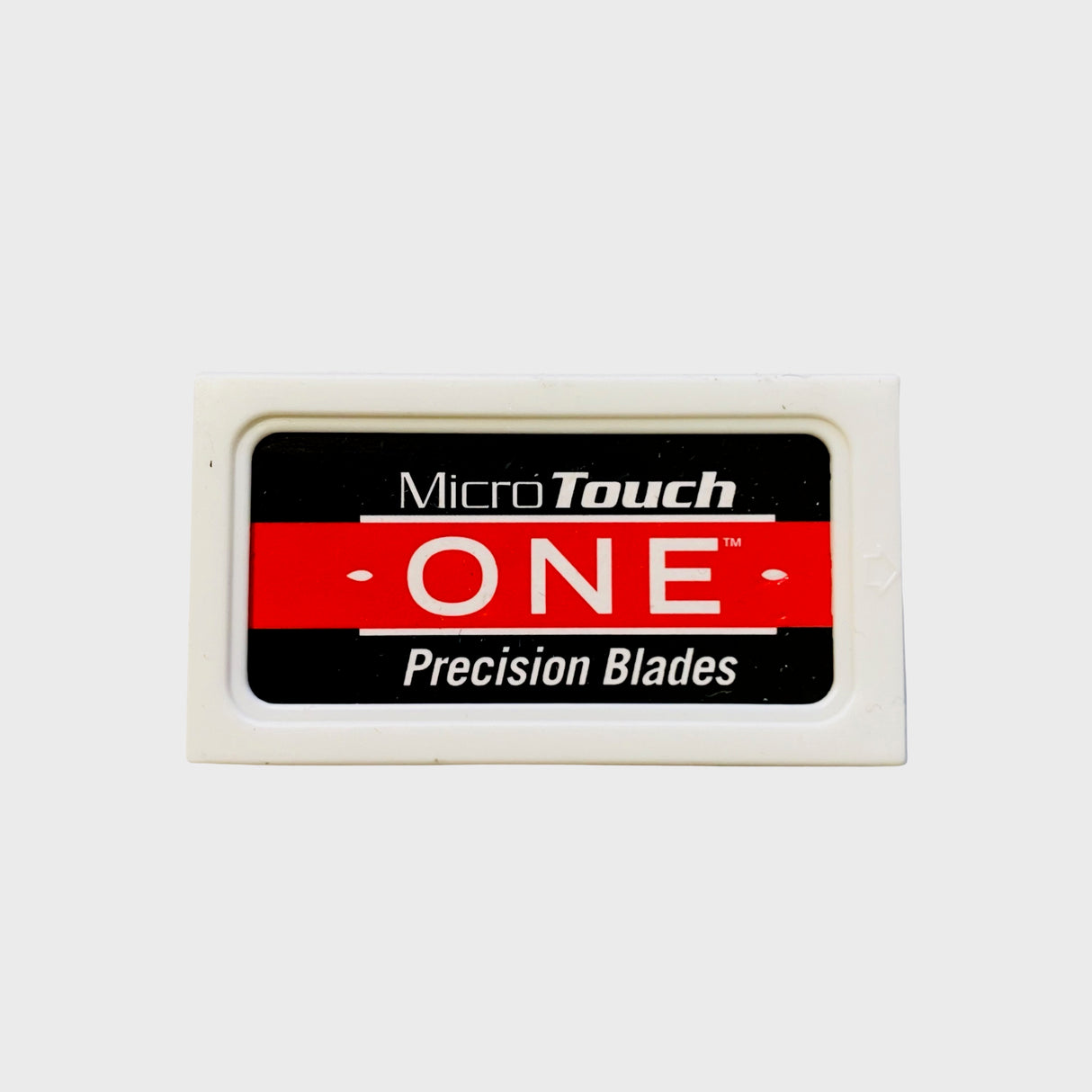 Micro Touch One - Precision Platinum Stainless Steel Double Edge Blades - Pack of 5 Blades