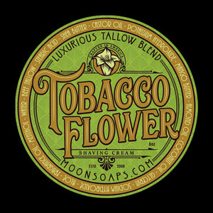 Moon Soaps - Shaving Soap - Tobacco Flower