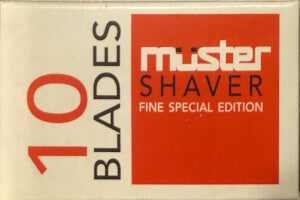 Muster - Shaver Platinum Double Edge Razor Blades - Pack of 10 Blades